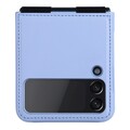 Кожаный чехол Nillkin Qin Pro Plain Leather Case Лавандовый для Samsung Galaxy Z Flip 4(#2)
