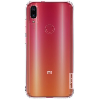 Силиконовый чехол Nillkin Nature TPU Case Прозрачный для Xiaomi Mi Play(1)