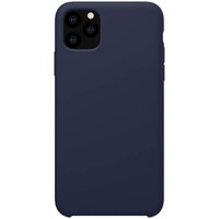 Силиконовый чехол-накладка Nillkin Flex PURE синий для Apple iPhone 11 Pro Max