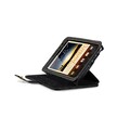 Кожаный чехол книга Melkco Leather Case Kios Type Black LC для Samsung N7000 Galaxy Note(#3)