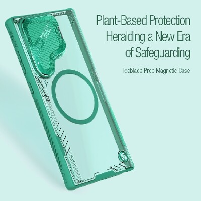 Магнитная накладка Nillkin Iceblade Prop Magnetic Case Черная для Samsung Galaxy S24 Ultra(9)