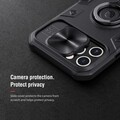 Противоударная-накладка Nillkin CamShield Armor черная для Apple iPhone 12 Pro(#6)