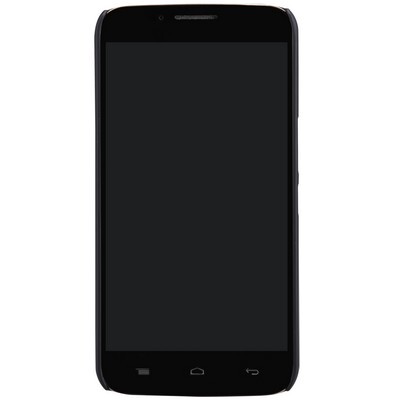 Пластиковый чехол с пленкой Nillkin Super Frosted Shield Black для TCL 3N (M2M)(2)