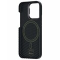 Ультратонкий карбоновый чехол Benks Montage ArmorAir with Kevlar черный для Apple iPhone 15 Pro Max(#2)