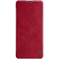 Кожаный чехол Nillkin Qin Leather Case Красный для Samsung Galaxy Note 10 Lite