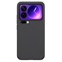 Пластиковый чехол с пластиной Magsafe Nillkin Super Frosted Shield Pro Magnetic Case черный для Xiaomi 17 Pro
