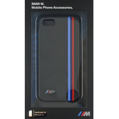 Пластиковый чехол BMW M-Collection (BMHCP5MB) Black для Apple iPhone 5/5s/SE(3)