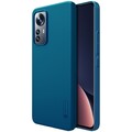 Пластиковый чехол с подставкой Nillkin Super Frosted Shield Синий для Xiaomi 12 Lite(#3)