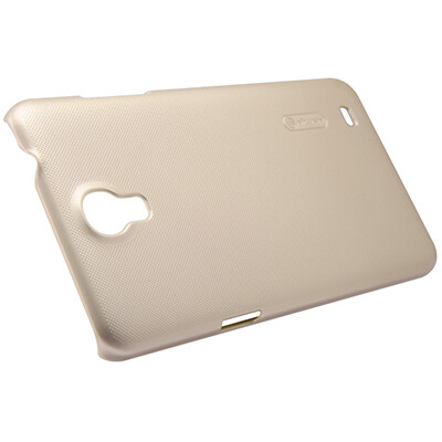 Пластиковый чехол Nillkin Super Frosted Shield Gold  для Samsung G750F Galaxy Mega 2(2)