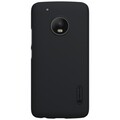 Пластиковый чехол с пленкой Nillkin Super Frosted Shield Black для Motorola Moto G5 Plus(#1)