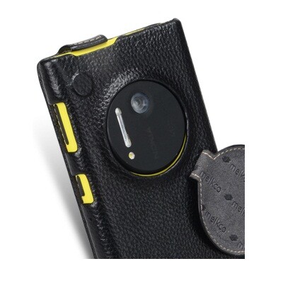 Кожаный чехол книжка Melkco Leather Case Black LC для Nokia Lumia 1020(4)