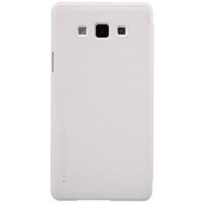 Кожаный чехол Nillkin Qin Leather Case White для Samsung Galaxy A7(2)