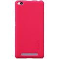 Пластиковый чехол с пленкой Nillkin Super Frosted Shield Red для Xiaomi RedMi 3(#1)