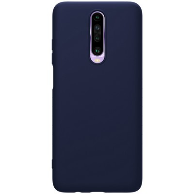 Силиконовый бампер Nillkin Rubber-wrapped Protective Case Синий для Xiaomi Redmi K30 (Poco X2)(1)
