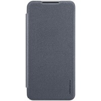 Полиуретановый чехол книга Nillkin Sparkle Leather Case Черный для Xiaomi Redmi Note 8 Pro