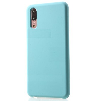 Силиконовый чехол Silicone Case бирюзовый для Huawei P20(2)