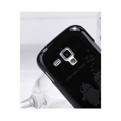 Силиконовый чехол Nillkin Android Love Black для Samsung S7562 Galaxy S Duos(2)