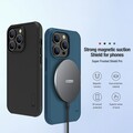 Пластиковый чехол с пластиной Magsafe Nillkin Super Frosted Shield Pro Magnetic Case Черный для Apple iPhone 14 Pro Max(#7)