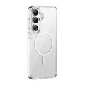Силиконовый чехол с Magsafe Wiwu iShield Pro Case (прозрачный) для Samsung Galaxy S25(#1)