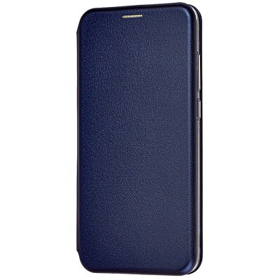 Чехол-книга на основе из силикона Book Case New 3D темно-синий для Xiaomi Redmi 9(1)