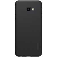 Пластиковый чехол с подставкой Nillkin Super Frosted Shield Черный для Samsung J4 Plus (2018)