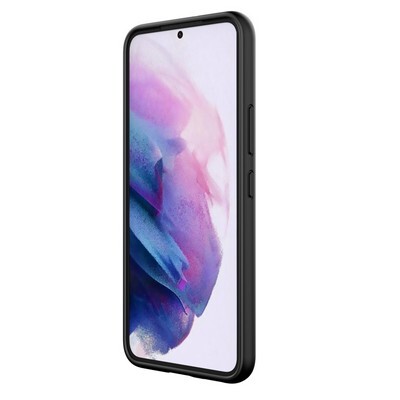 Пластиковый чехол Nillkin Synthetic Fiber Черный для Samsung Galaxy S22(2)