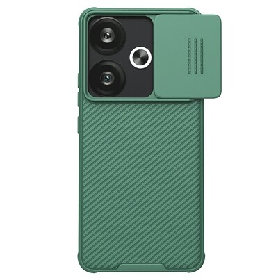 Чехол-накладка Nillkin CamShield Pro Зеленая для Xiaomi Poco F6(1)