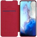 Кожаный чехол Nillkin Qin Leather Case Красный для Samsung Galaxy S20 Ultra(#3)