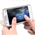 Полиуретановый чехол Nillkin Sparkle Leather Case White для Samsung Galaxy J1(#2)