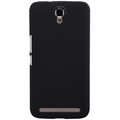 Пластиковый чехол с пленкой Nillkin Super Frosted Shield Black для TCL 3N (M2M)(#1)