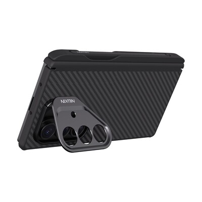 Магнитная накладка со стилусом и подставкой Nillkin CarboProp Magnetic Case with S Pen для Samsung Galaxy Z Fold 7(2)