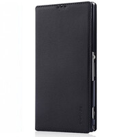 Полиуретановый чехол Capdase Folder Case Black для Sony Xperia Z1 L39h