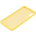 Силиконовый чехол Silicone Case желтый для Xiaomi Redmi 9A(#2)