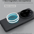 Пластиковый чехол с пластиной Magsafe Nillkin Super Frosted Shield Pro Magnetic Case Черный для Xiaomi 15 Ultra(#8)