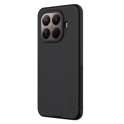 Пластиковый чехол с пластиной Magsafe Nillkin Super Frosted Shield Pro Magnetic Case черный для Xiaomi 15T(2)