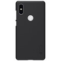 Пластиковый чехол с подставкой Nillkin Super Frosted Shield Черный для Xiaomi Mi MIX 2s(#1)