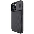 Чехол-накладка с пластиной Magsafe Nillkin CamShield Pro Magnetic Черная для Apple iPhone 14 Pro Max(#3)