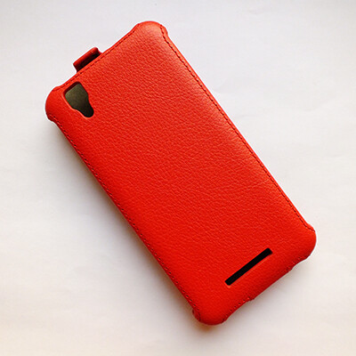 Кожаный чехол Armor Case Red для FLY IQ4414 EVO Tech 3(3)