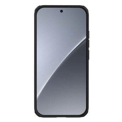Пластиковый чехол с пластиной Magsafe Nillkin Super Frosted Shield Pro Magnetic Case черный для Xiaomi 17(5)