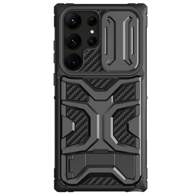 Противоударная-накладка Nillkin Adventurer Pro Case Черная для Samsung Galaxy S23 Ultra(1)