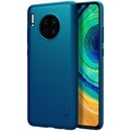 Пластиковый чехол с подставкой Nillkin Super Frosted Shield Синий для Huawei Mate 30(#3)