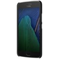 Пластиковый чехол с пленкой Nillkin Super Frosted Shield Black для Motorola Moto G5 Plus(#2)