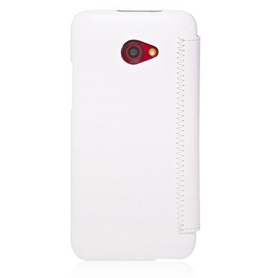 Кожаный чехол-книга HOCO Crystal leather Case White для HTC Butterfly S(2)