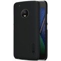 Пластиковый чехол с пленкой Nillkin Super Frosted Shield Black для Motorola Moto G5 Plus(#3)