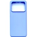 Силиконовый чехол Silicone Case с логотипом лавандовый для Xiaomi 11 Ultra(#1)