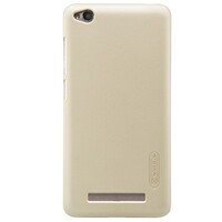 Пластиковый чехол с пленкой Nillkin Super Frosted Shield Gold для Xiaomi RedMi 4a