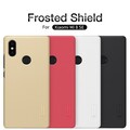 Пластиковый чехол с пленкой Nillkin Super Frosted Shield Золотой для Xiaomi Mi8 SE(#4)
