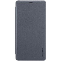 Полиуретановый чехол книга Nillkin Sparkle Leather Case Черный для Xiaomi Mi8 SE