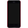 Пластиковый чехол с пленкой Nillkin Super Frosted Shield Red для Asus ZenFone 2 ZE500CL(#2)