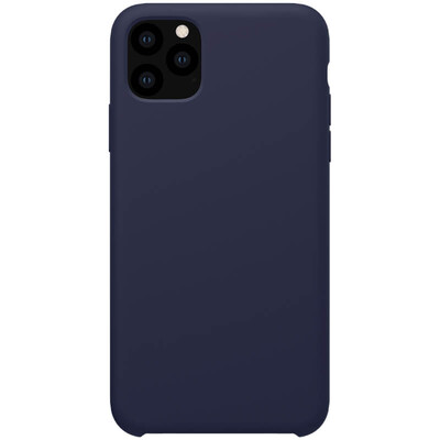 Силиконовый чехол-накладка Nillkin Flex PURE синий для Apple iPhone 11 Pro Max(1)